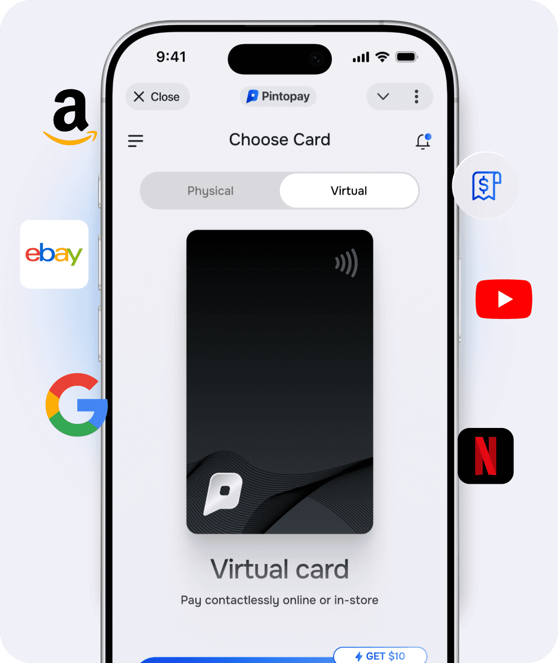 Issue the card in 2 minutes